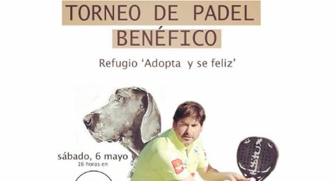 Apúntate al torneo de pádel benéfico del Refugio 'Adopta y sé feliz'