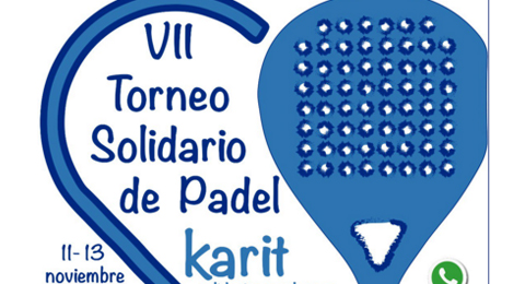 Únete al VII Torneo Solidario de Pádel organizado por Karit