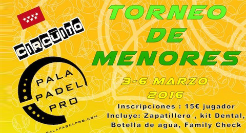 Torneo de Menores en el Club de Pádel Soto - Torrejón