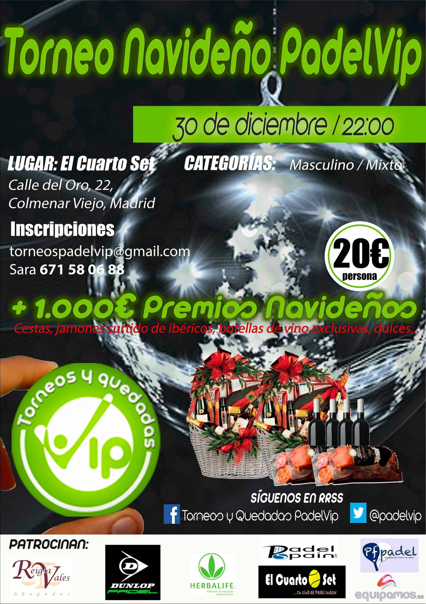 Torneo navidad PAdelVip