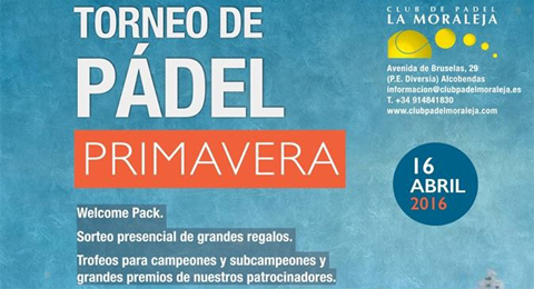 Torneo de Primavera en el Club de Pádel La Moraleja