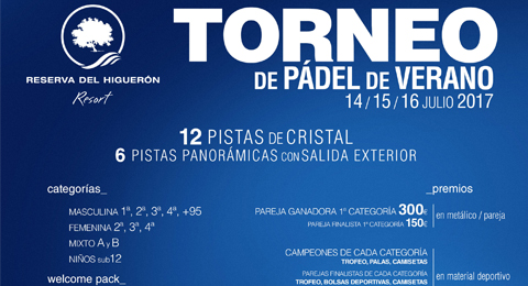 No te pierdas el torneo de verano de Padel Manager