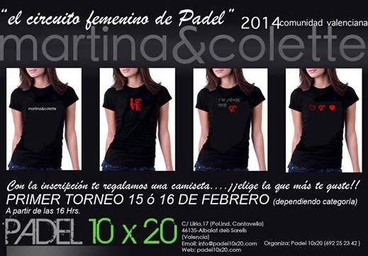 I Torneo Del circuito de Martina & Colette