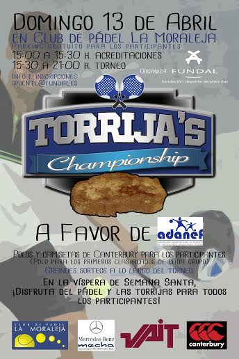 Torneo ‘Torrijas Championship’ en La Moraleja a favor de Adanef